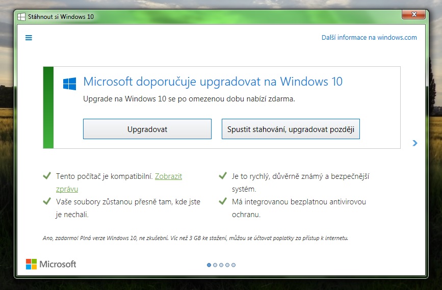 W10 Upgrade